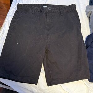 RSQ Men's Black Cargo Shorts